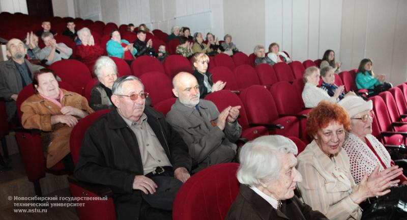 4 мая в Актовом зале НГТУ пройдет концертная программа, посвященная Дню Победы., фотография: В. Невидимов