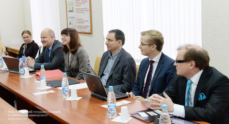 13.11.13     Визит делегации Технологического университета Лаппееранта в НГТУ, фотография: В. Невидимов