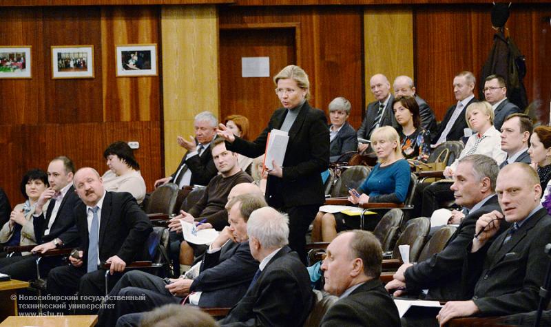 27.03.14     Круглый стол «Развитие технического образования в Новосибирске» состоялся в НГТУ , фотография: В. Невидимов