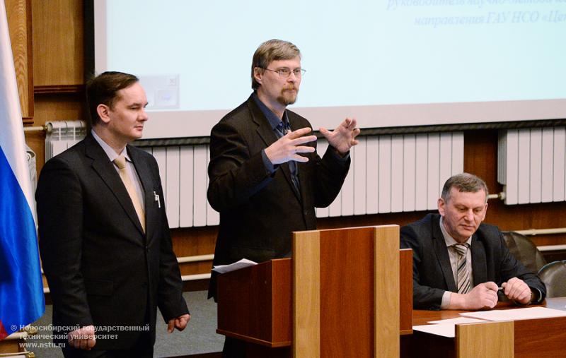 27.03.14     Круглый стол «Развитие технического образования в Новосибирске» состоялся в НГТУ , фотография: В. Невидимов