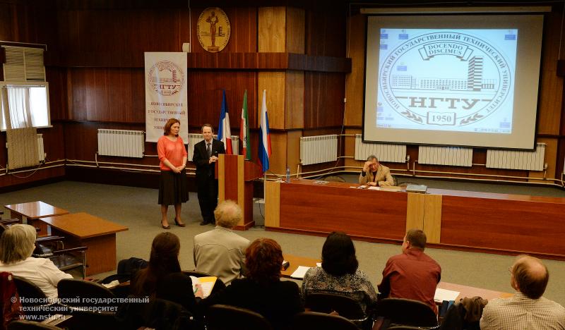 21.04.2014. Встреча с представителями вузов Франции, фотография: В. Невидимов