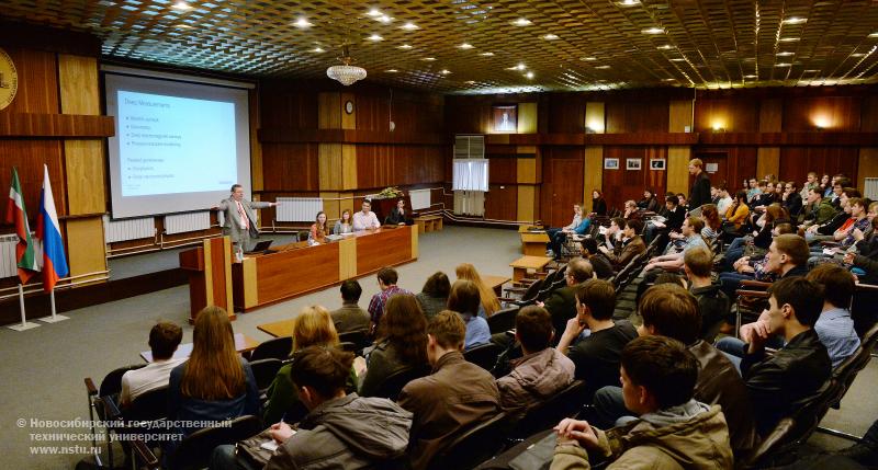 22.04.14     22 апреля в НГТУ состоится семинар компании «Шлюмберже» , фотография: В. Невидимов